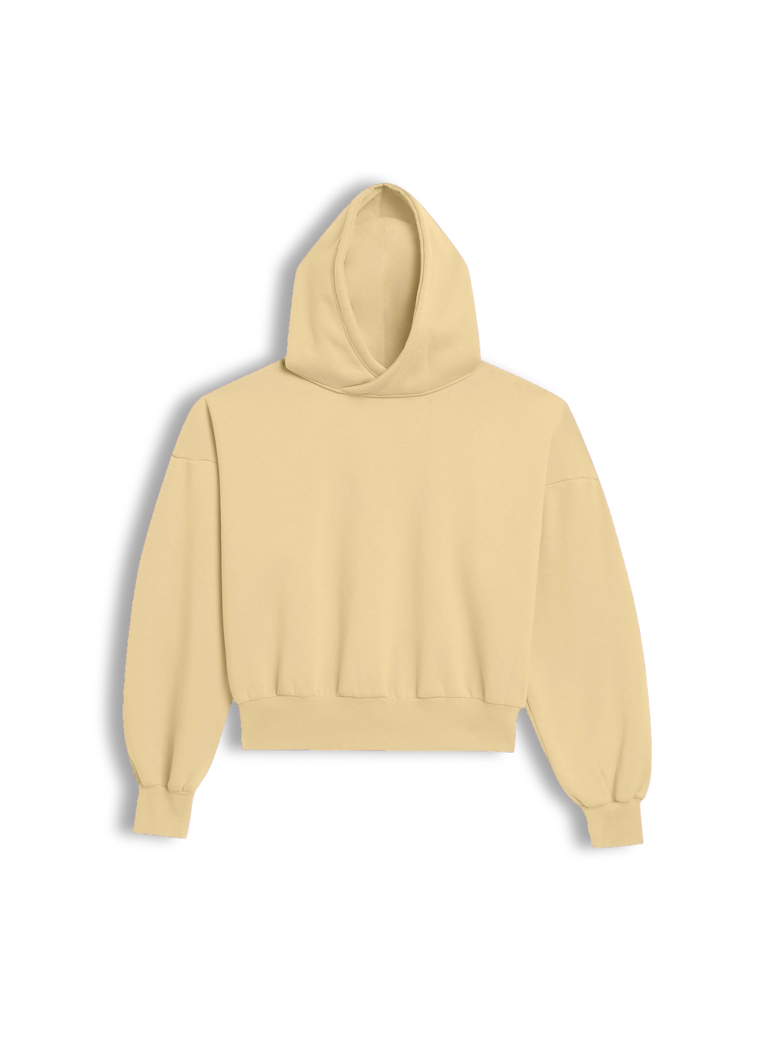 Heavy Crop hoodie with thumb hole